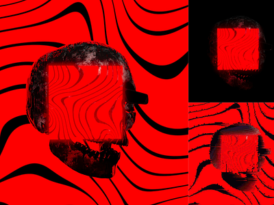 Skull VI. Pewdiepie style 3d abstact abstract 3d abstract art artwork blender 3d concept design pewdiepie simple skull skull a day skulls