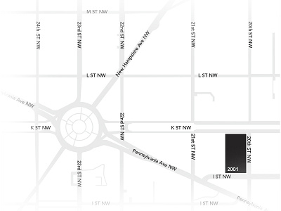 Illustration of downtown DC