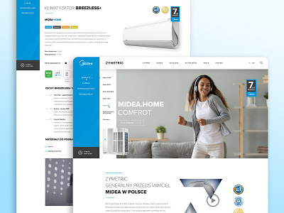 Zymetric air condition b2b b2c cms crm design e commerce ecommerce mobile ui ux webdesign website