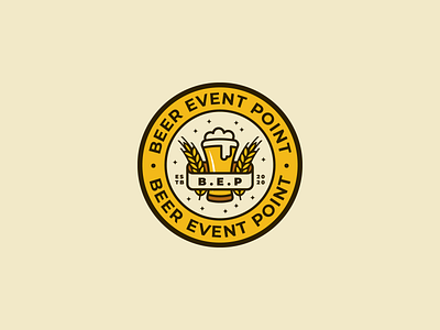 Beer Event Point badge badge logo badgedesign badges branding logo logo design tshirt vector
