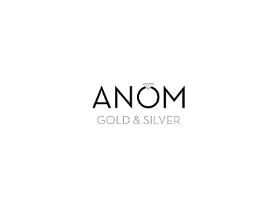 Anom Gold & Silver branding design logo logo design simple logo vector