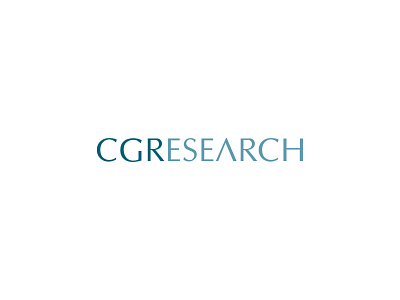 CGResearch logo branding design graphic design logo logo design typography