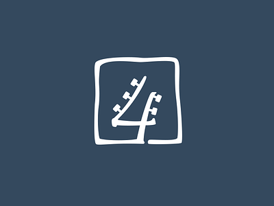 Pick4Song font guitar logo music startup