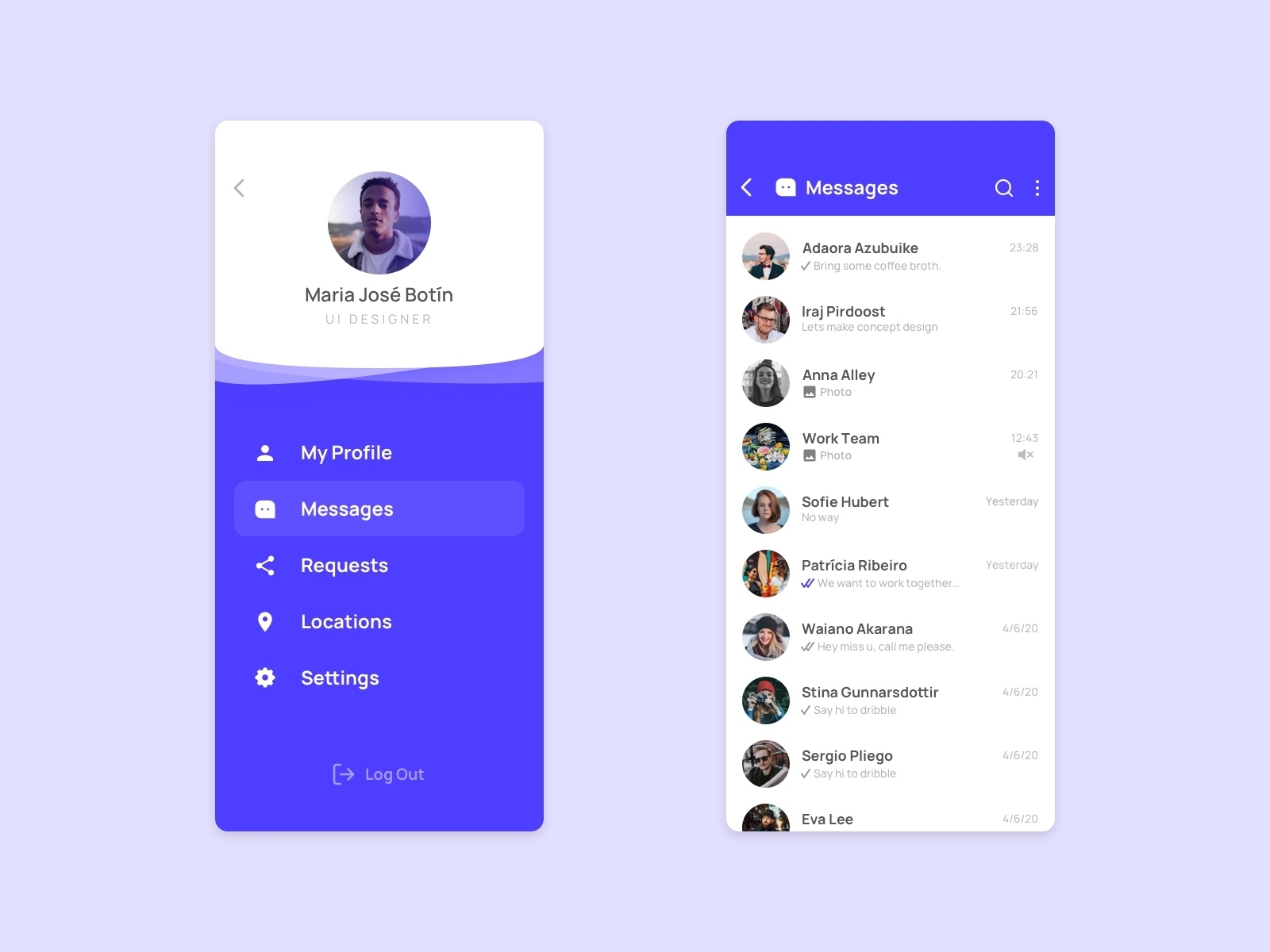 UI - Mobile Concept Design by Umutcan Eyriyer on Dribbble