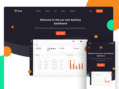 Banking Online - Landing Page