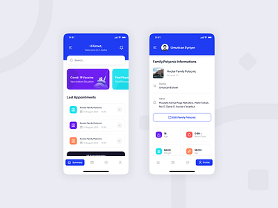 E-Nabız Mobile App Redesign by Umutcan Eyriyer on Dribbble