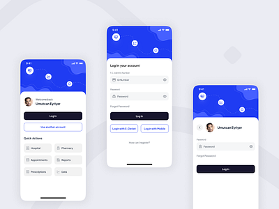 E-Nabız Mobile App Redesign by Umutcan Eyriyer on Dribbble