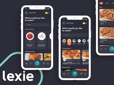 Lexie Mobile App Design