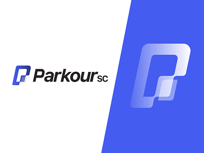 ParkourSC Rebrand abstract brand branding design illustration logo typography