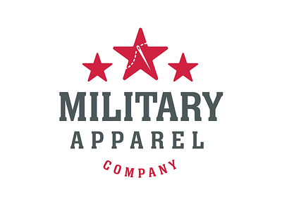 Military Apparel Company Brand brand branding design ecommerce illustration logo military typography veteran