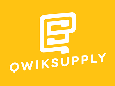 QwikSupply - SCM App Branding brand design icon logo logo design typography vector
