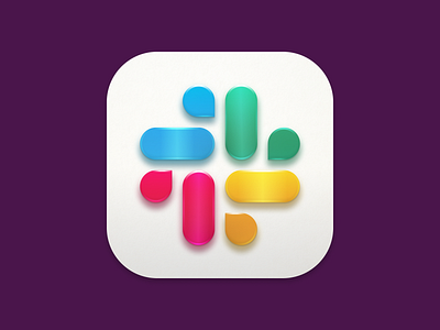 Slack Replacement App Icon - MacOS Big Sur
