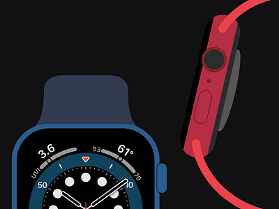 Apple Watch Series 6 Figma UI Kit apple apple watch figma figma design illustration kit minimalist mockup mockups resources ui ui kit watch