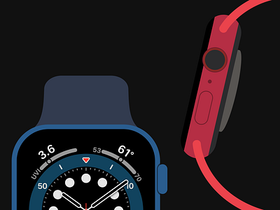 Apple Watch Series 6 Figma UI Kit