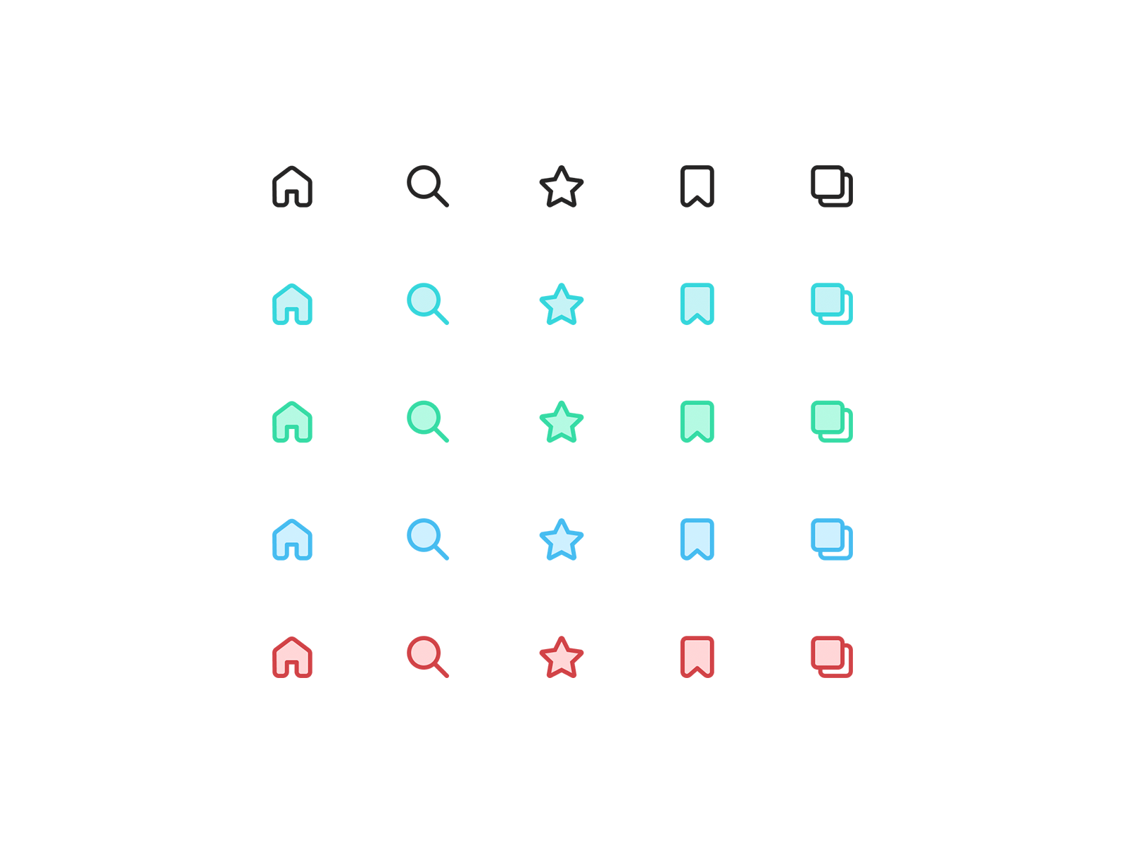 Nav Bar Icons Exploration By Emir Saldierna On Dribbble