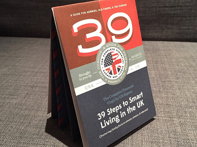 'Smart Living in the UK' Brochure badge brochure expat flags london seal uk