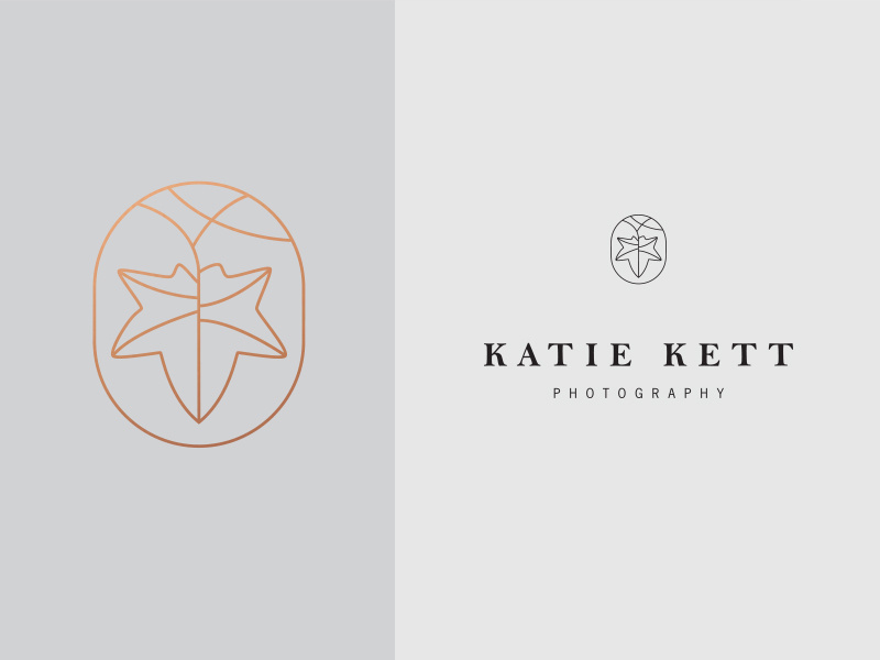 Photographer's Icon v.2 photography photographer maple leaf leaf leaf icon icon oval badge type copper foil