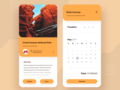 Journery Excursion Booking App