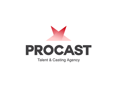 ProCast casting and Talent agency logo agency casting star talent