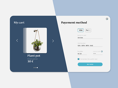 DailyUI#002 app dailyui design plant ui web