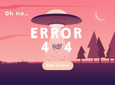 Daily ui - 404 pages 404 app dailyui design graphic design illustration ui vector
