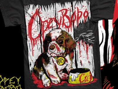 Puppycujo classic cujo dog horror illustration movies puppy shirt design