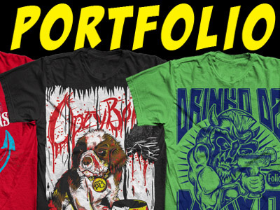 Updated Portfolio portfolio shirts web website