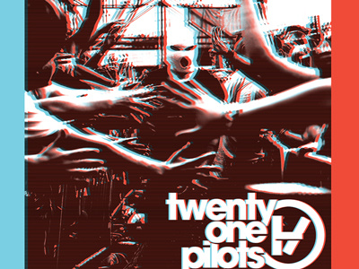 Twenty One Pilots Poster 3d mask merch music photo poster
