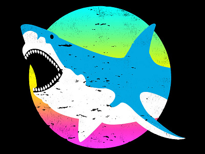 Neon Shark