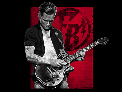 Frankie Ballard apparel box merch music photo shirt t shirt texture type