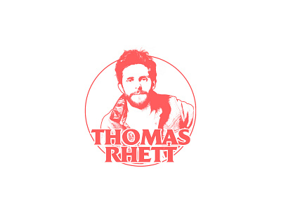 Thomas Rhett - Classic Portrait apparel bandmerch classic country country music design georgia illustration merch merchandise rhett shirt thomas rhett vintage