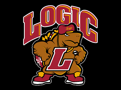 Logic Terrapin catoon mascot merch shirt sport tshirt turtle
