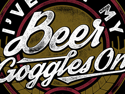 Beer Goggles Detail emblem text texture wip