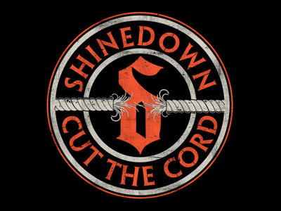 Shinedown - Cut the Cord design emblem merch music texture