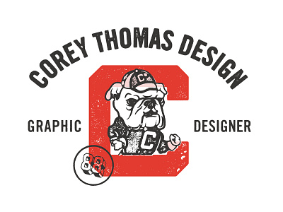 Corey Thomas Design Brand brand design distress illustration logo stamp vintge
