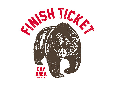 Finish Ticket Bear