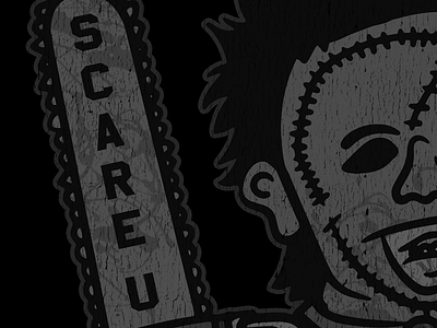 Scare U Returns halloween horror illustration scare texas