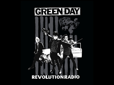 Green Day - Rev Flag america bandmerch green day revolution