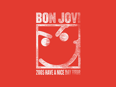 Bon Jovi - Have A Nice Day bon jovi have a nice day smile texture vintage