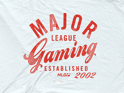 Major League Gaming - Est 202 apparel major league gaming mlg shirt type vide games