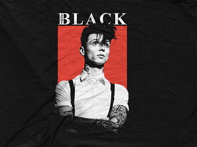 Andy Black - New Wave Box andy black apparel band tee bandmerch fashion gothic photo shirt