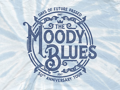 Moody Blues - 50th Anniversary Tour hippie moody blues nights in white satin nouveau type vintage