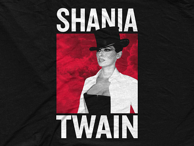 Shania Twain - Feel Like A Woman bandmerch canada country photo shania shania twain shirt