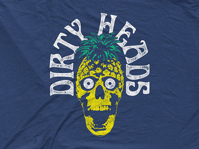 Dirty Heads - Pineapple Skull beach cali dirty heads pineapple skull socal stoner summer surfer tropical
