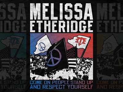 Melissa Etheridge - Peace Protest america bandmerch melissa etheridge peace protest resist