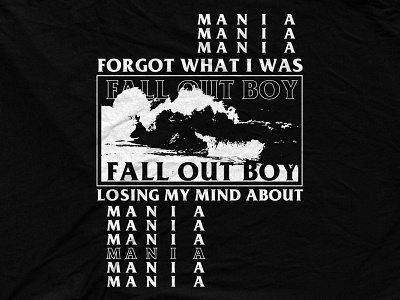 Fall Out Boy - Losing my Mind bandmerch fall out boy fob hot topic mania tee tshirt
