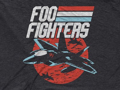 Foo Fighters - Fighter Jet bandmerch fighter jet foo fighters freedom jet merica shirt usa vintage