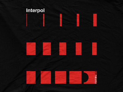 interpol band merch