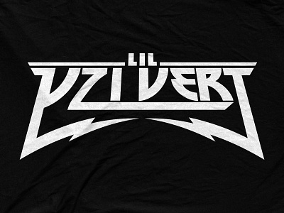 Lil Uzi Vert - Metal Bolt Type bolt lil uzi vert logo metal type treatment typography