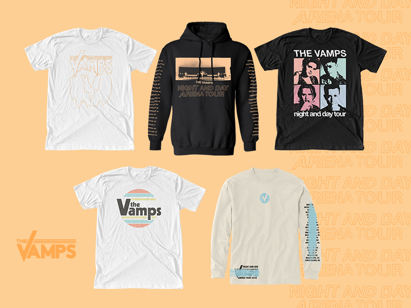 The vamps sales merch 2019